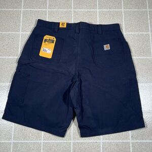 NWT Carhartt Men's B147 Navy Carpenter Work Shorts Original Fit Size‎ 42